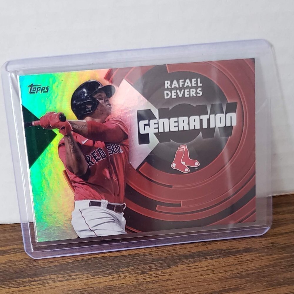 2022 Topps Series 1 Rafael Devers Generation Now Insert Red Sox GN-9
